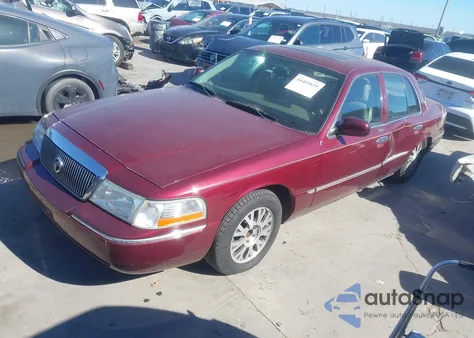 2005 Mercury Grand Marquis Ls/Lse z USA, uszkodzony, nr VIN 2MHFM75W05X631880
